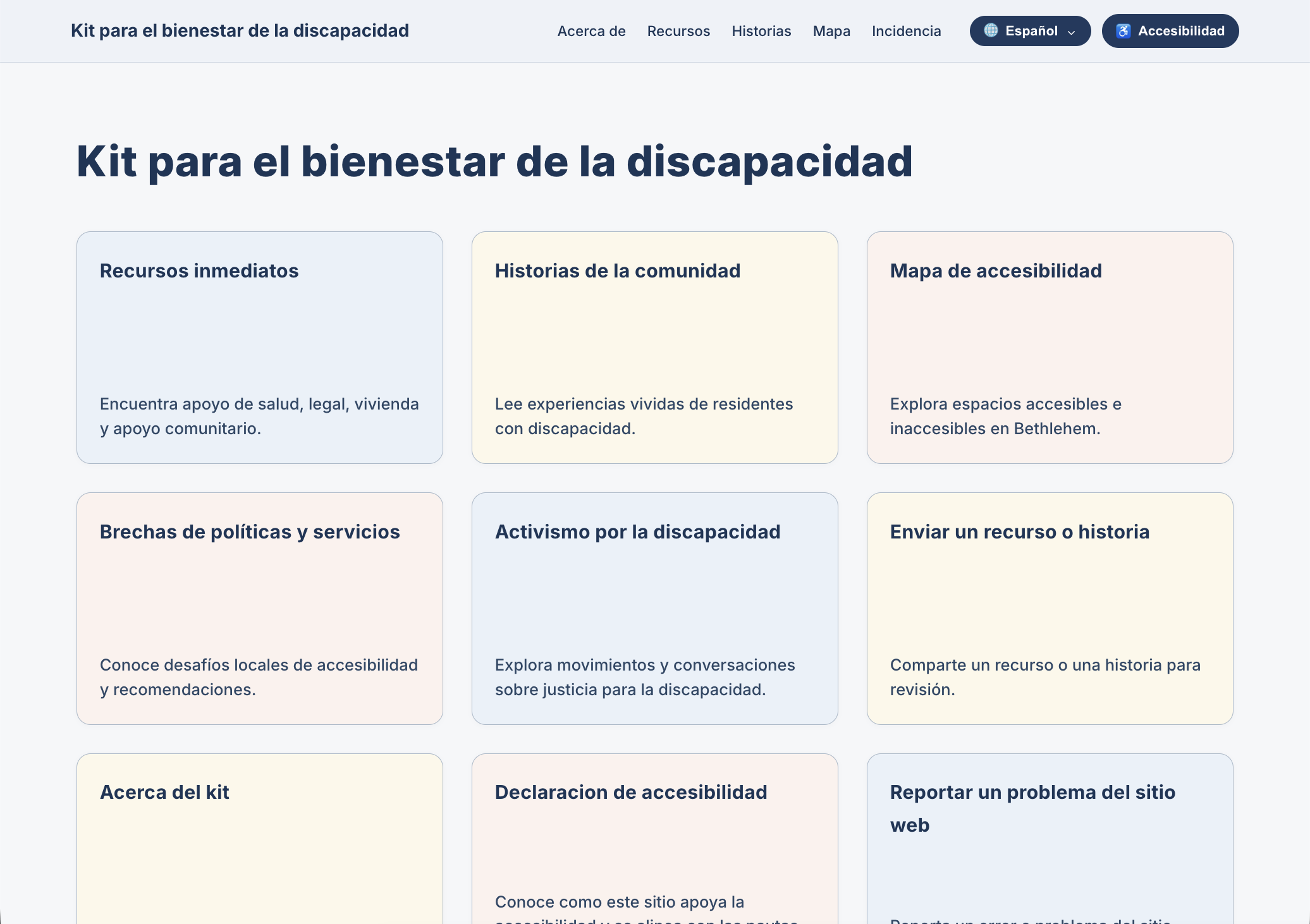 Bilingual Interface