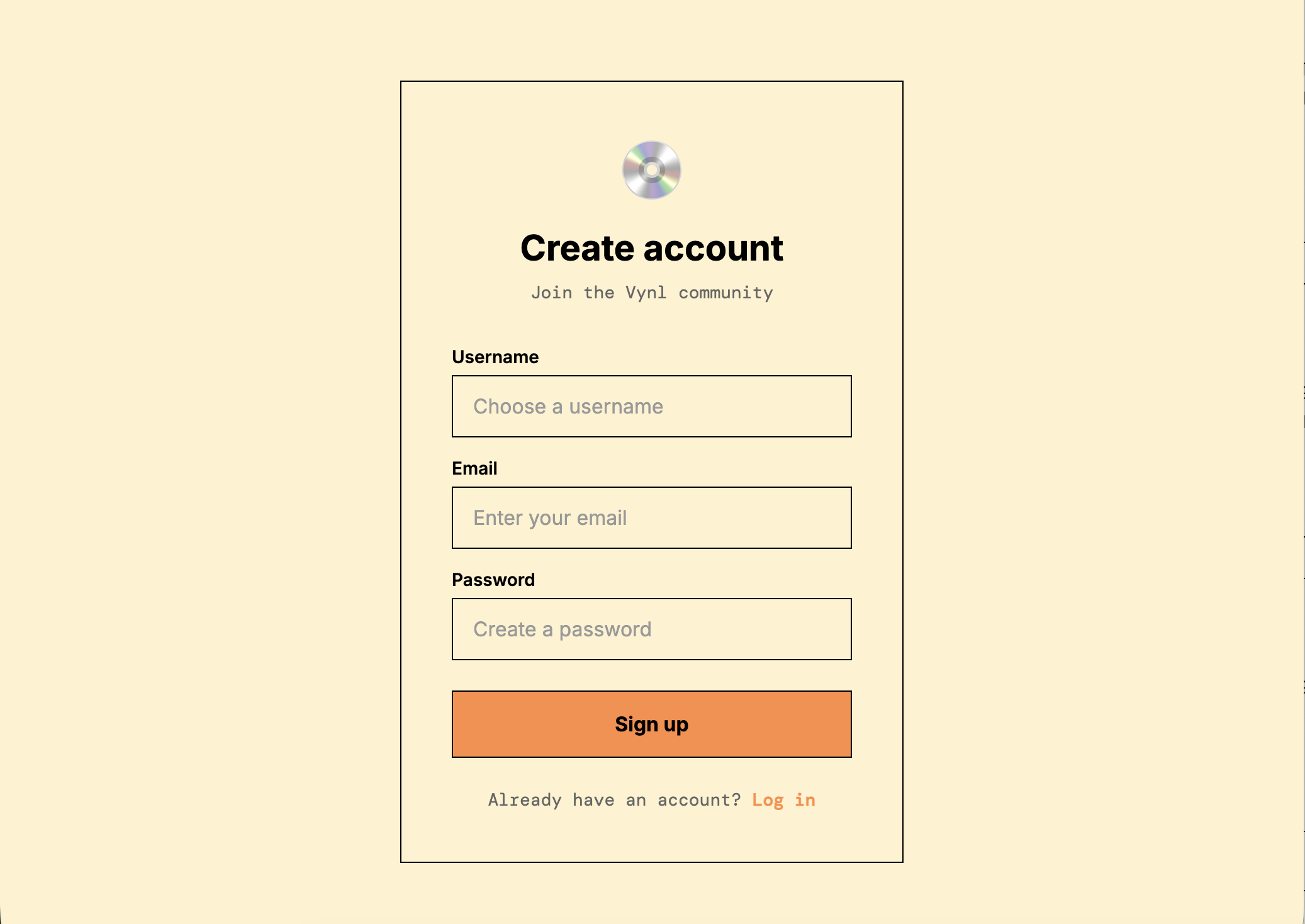 Login Page